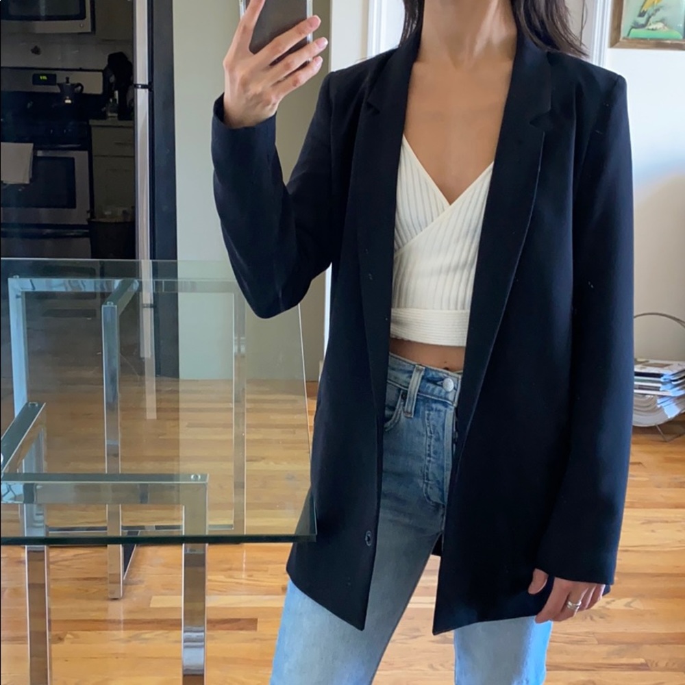 Topshop Black Blazer